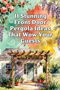 Read more about the article 11 Stunning Front Door Pergola Ideas That Wow Your Guests