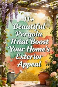 Read more about the article 11+ Beautiful Pergola Ideas That Boost Your Home’s Exterior Appeal