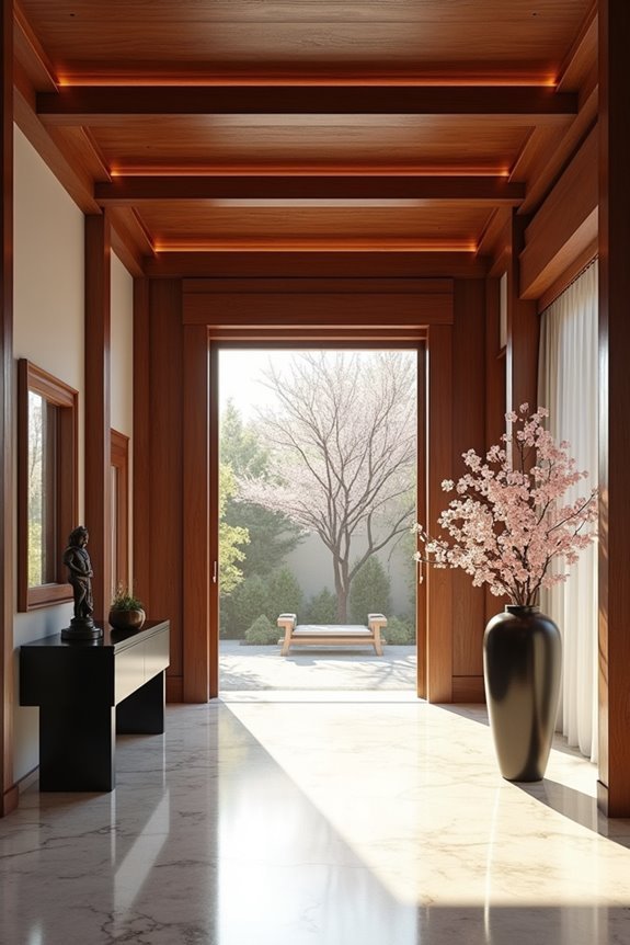 elegant tiered architectural awnings