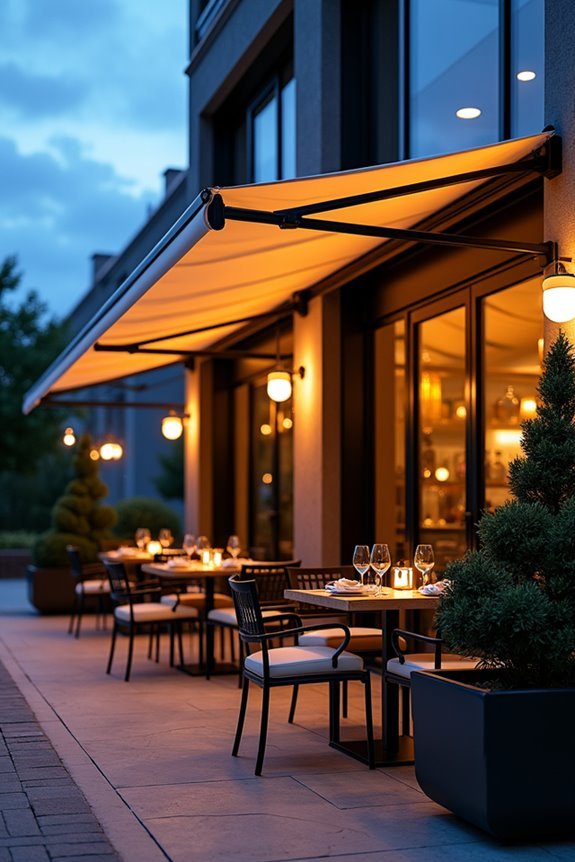 energy efficient evening ambiance