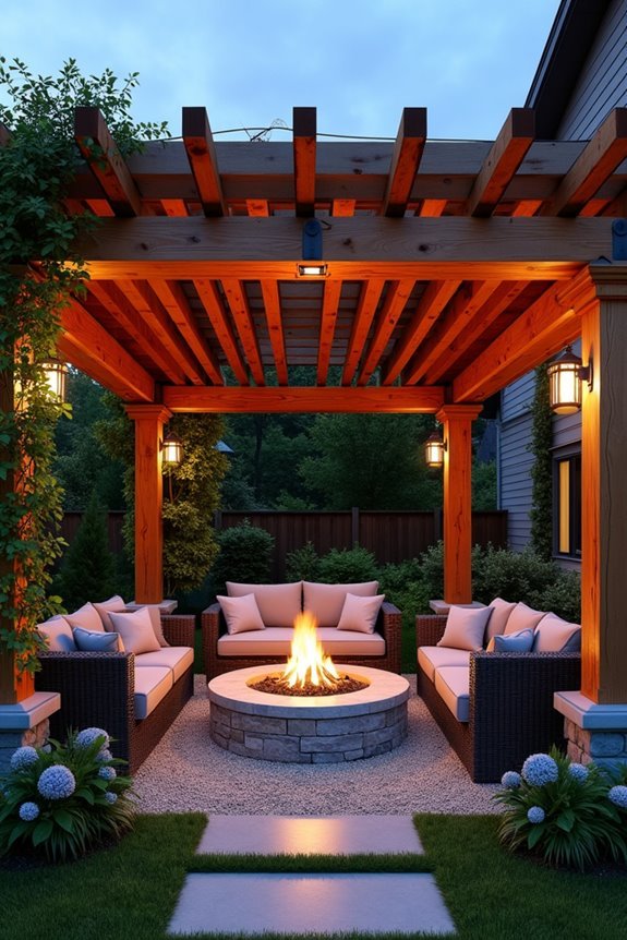 fire pit clearance guidelines