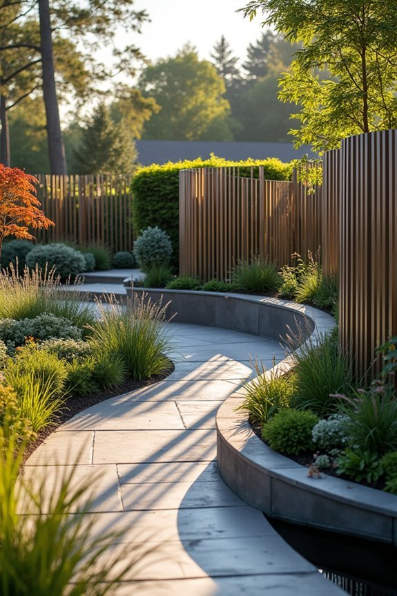 flowing curved steel designs