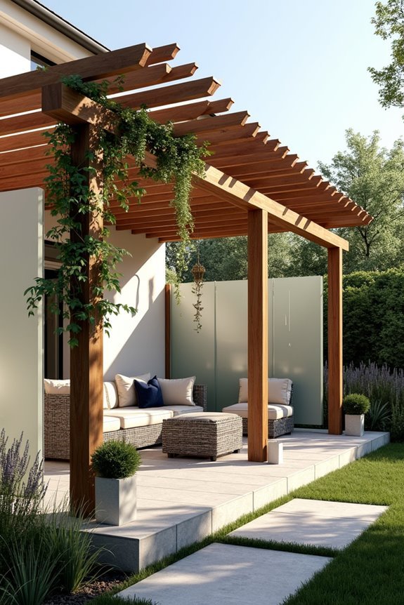 frosted glass privacy dividers