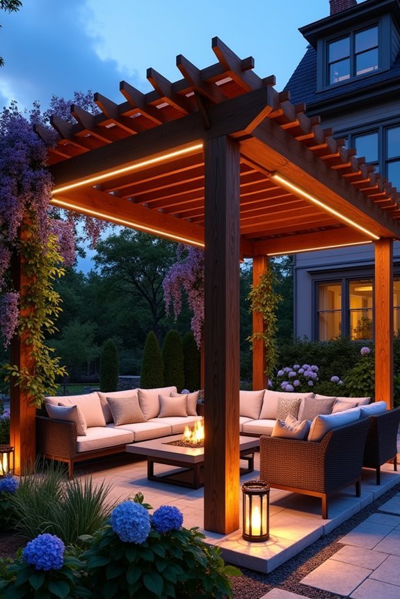 functional illuminated outdoor spaces