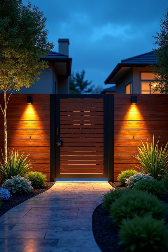 functional led fence illumination