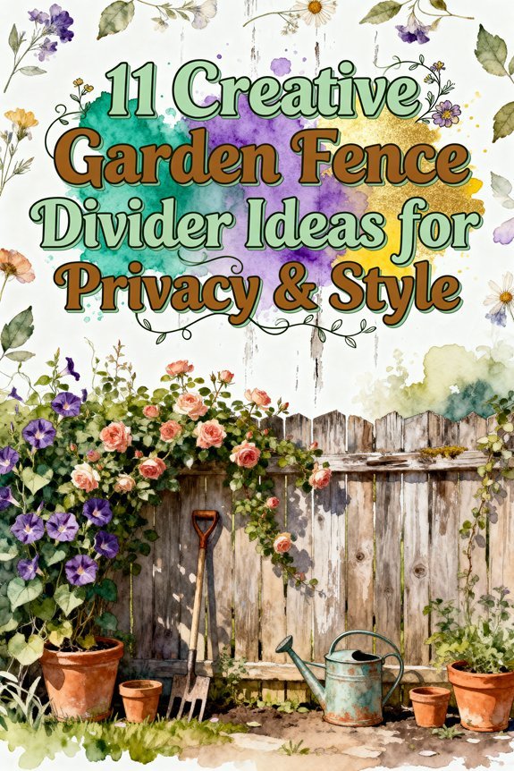 Read more about the article 11 Creative Garden Fence Divider Ideas for Privacy & Style