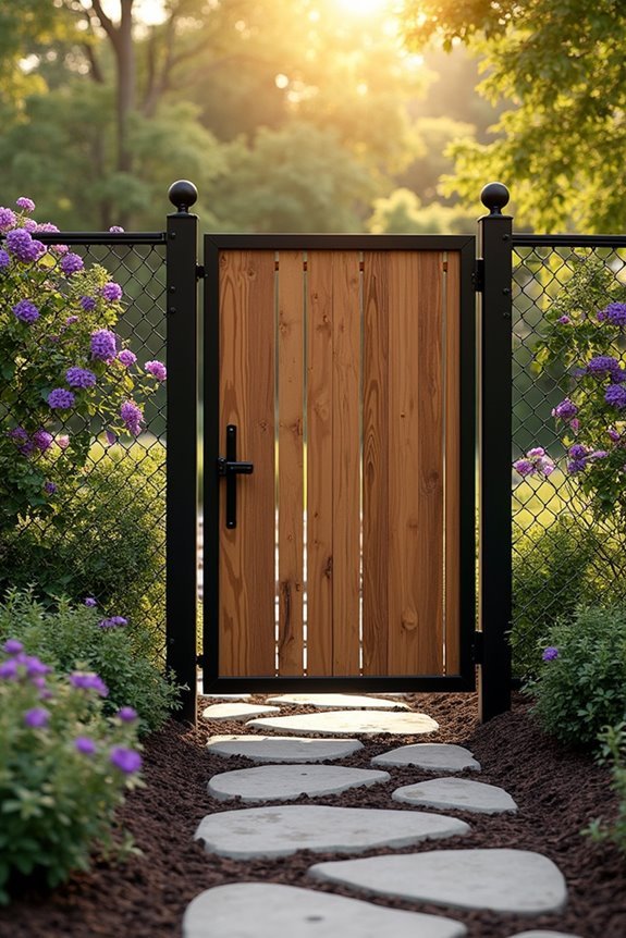 gate frame reinforcement upgrade