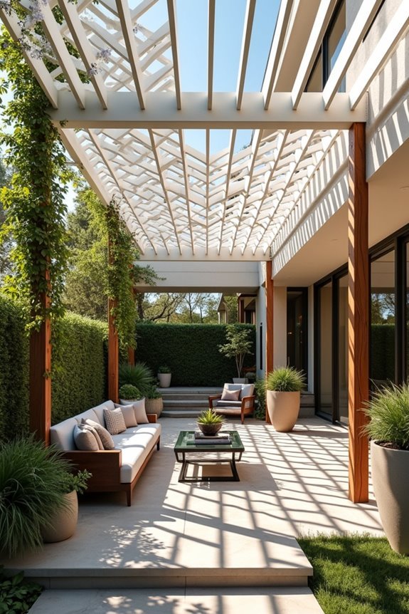 geometric solar control structures