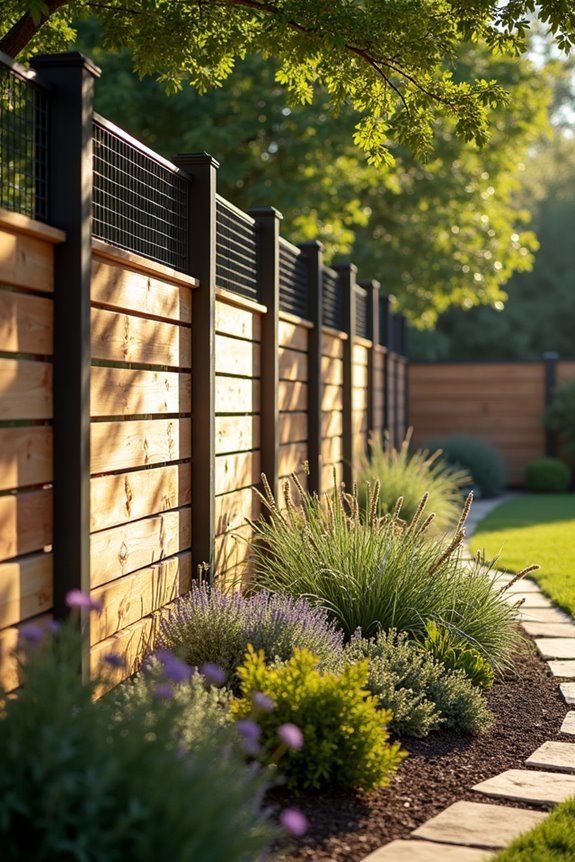 horizontal board and wire