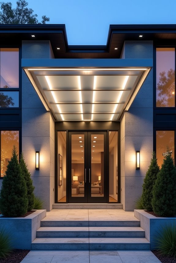 illuminated canopy lighting options