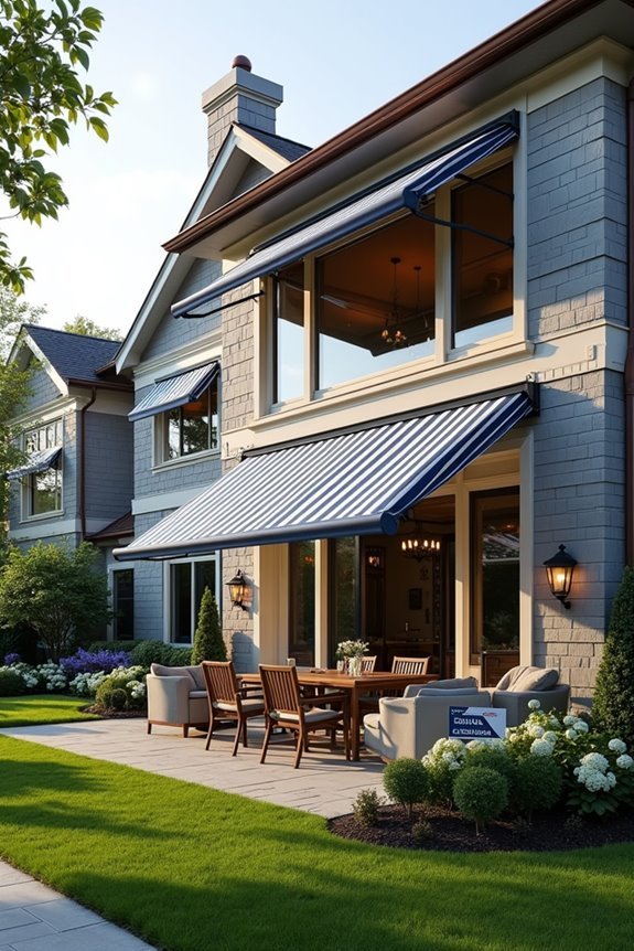 increased value from awnings
