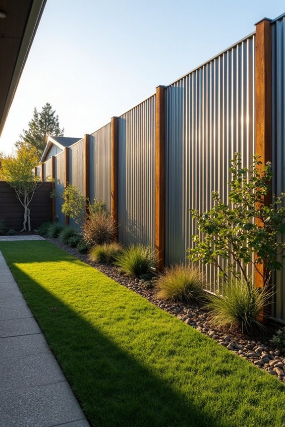 industrial aesthetic fencing solution