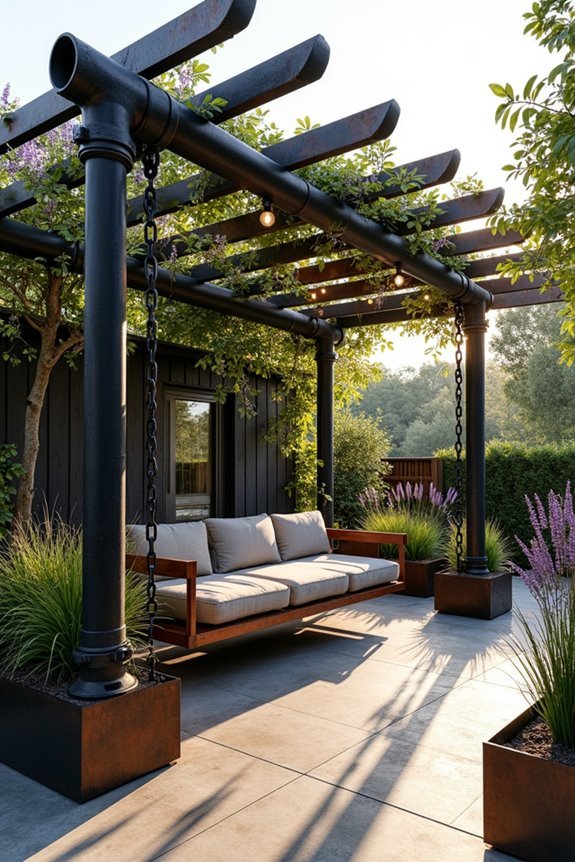 industrial swing frame design