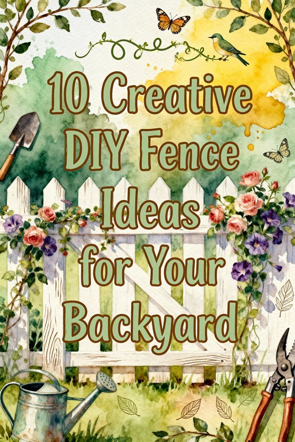 Read more about the article 10 Creative DIY Fence Ideas for Your Backyard