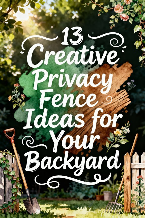Read more about the article 13 Creative Privacy Fence Ideas for Your Backyard