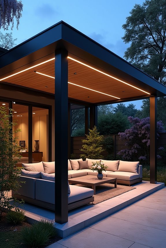 integrated heating and lighting