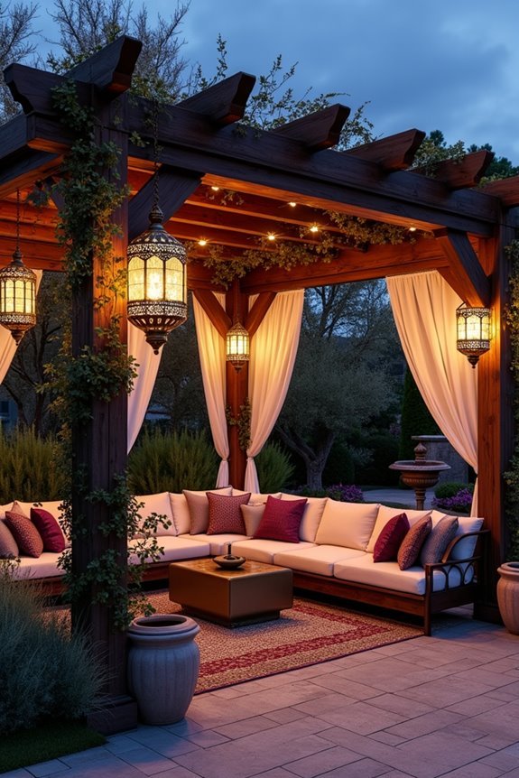 intricate ambient mood lighting