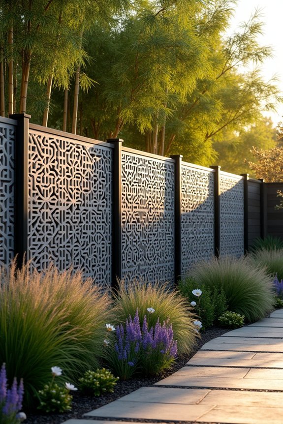 intricate privacy screening solutions