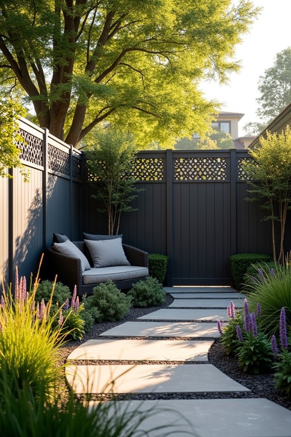 laser cut privacy and aesthetics