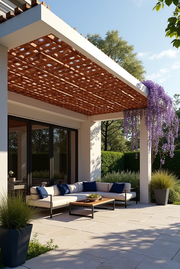 lattice sunlight control systems