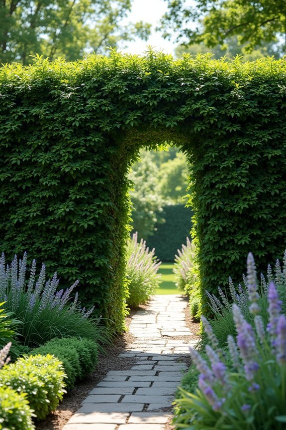 living hedges for privacy