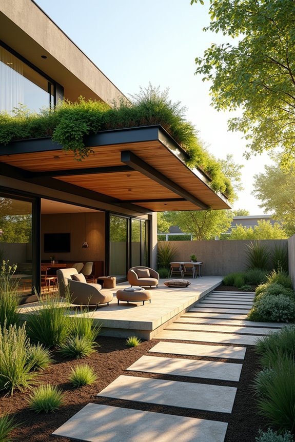living roof canopy solutions