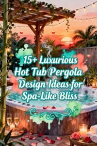 Read more about the article 15+ Luxurious Hot Tub Pergola Design Ideas for Spa-Like Bliss