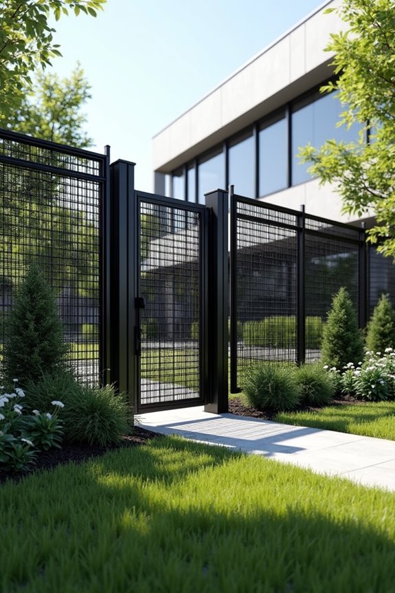 maximum security mesh fencing