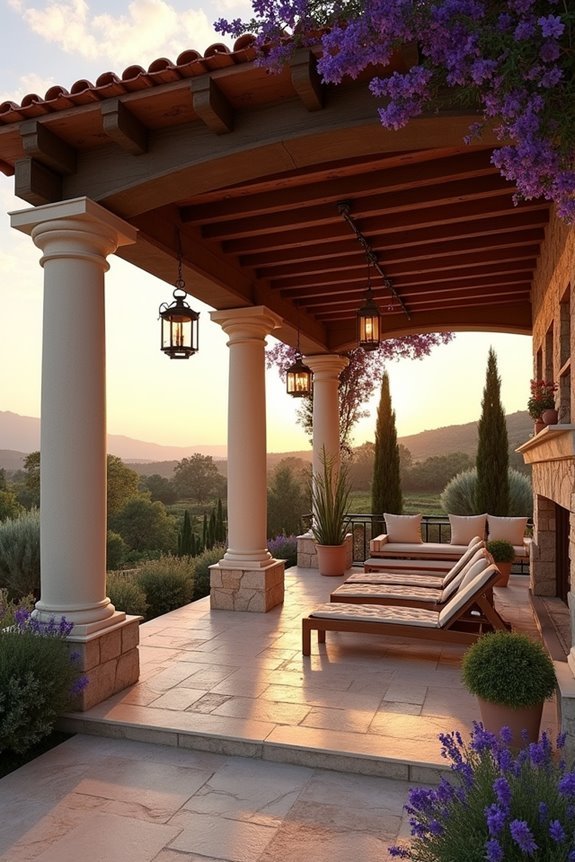 mediterranean clay tile roofing