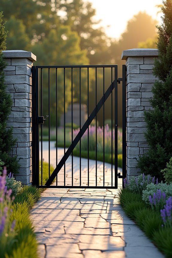 metal gate construction benefits