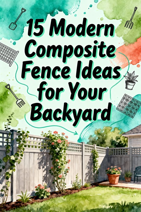 Read more about the article 15 Modern Composite Fence Ideas for Your Backyard