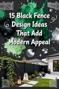Read more about the article 15 Black Fence Design Ideas That Add Modern Appeal