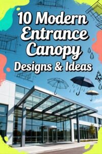 Read more about the article 10 Modern Entrance Canopy Designs & Ideas