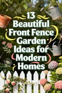 Read more about the article 13 Beautiful Front Fence Garden Ideas for Modern Homes