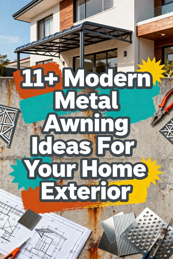 Read more about the article 11+ Modern Metal Awning Ideas For Your Home Exterior