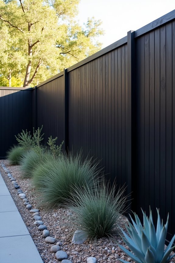 modern thermal mass fencing