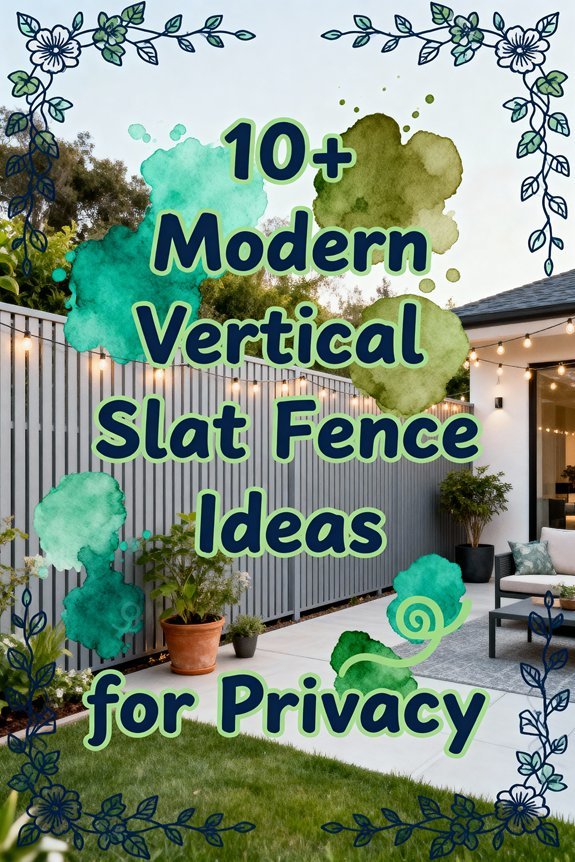 Read more about the article 10+ Modern Vertical Slat Fence Ideas for Privacy