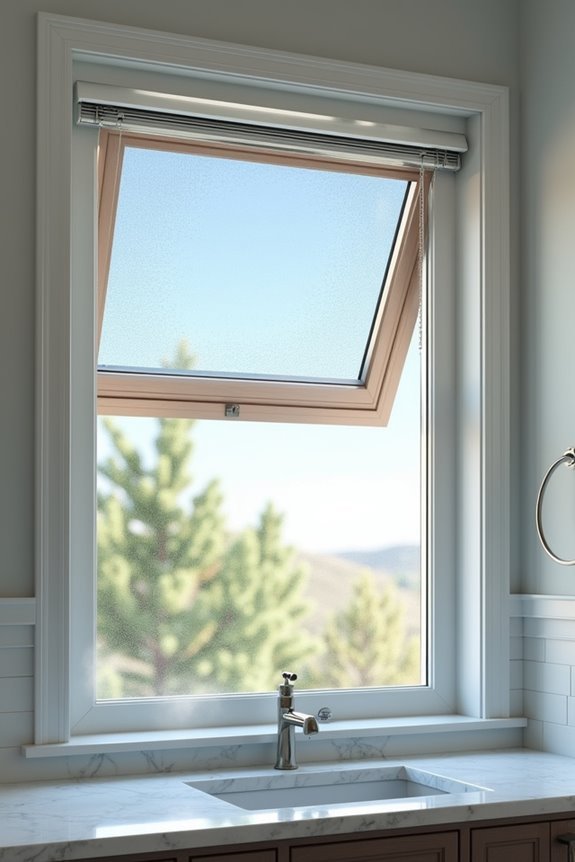 moisture resistant bathroom features