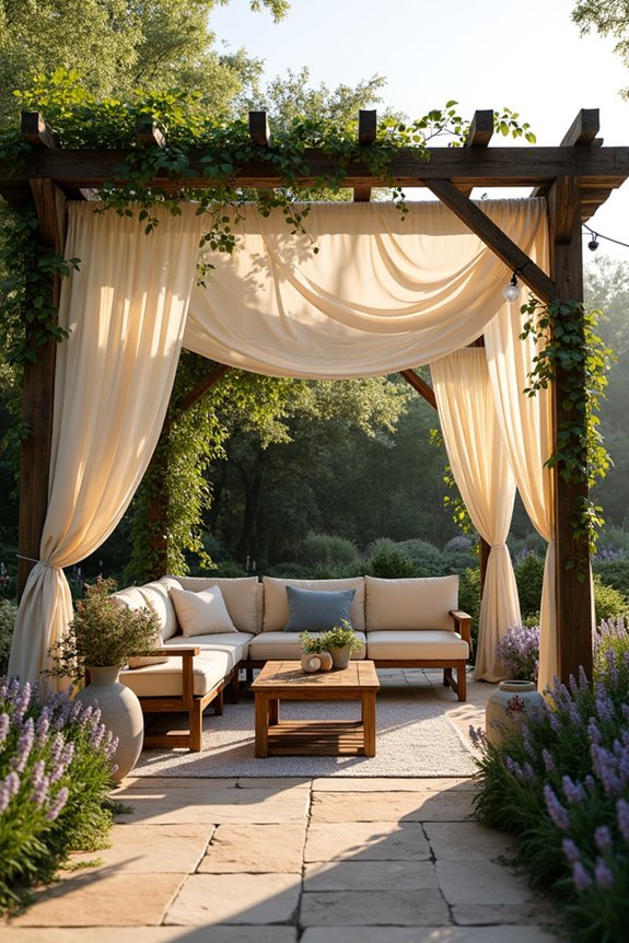 natural fabric canopy options