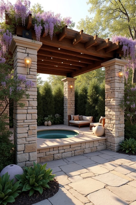 natural stone column designs