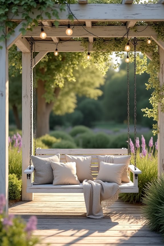 nostalgic outdoor swing design