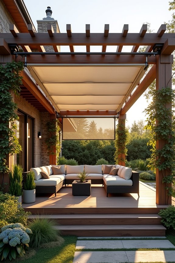 optimal pergola shade solutions