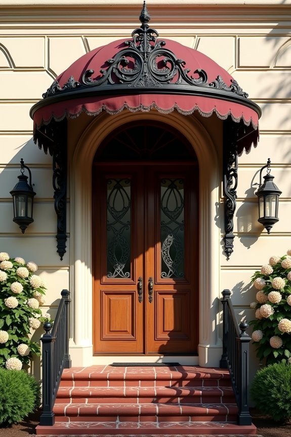 ornate victorian awning designs