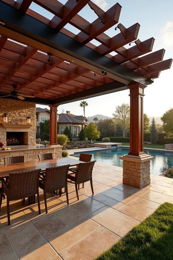 outdoor kitchen value enhancement