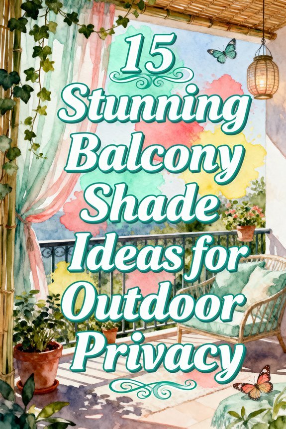 Read more about the article 15 Stunning Balcony Shade Ideas for Outdoor Privacy