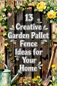 Read more about the article 13 Creative Garden Pallet Fence Ideas for Your Home
