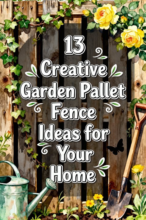 Read more about the article 13 Creative Garden Pallet Fence Ideas for Your Home