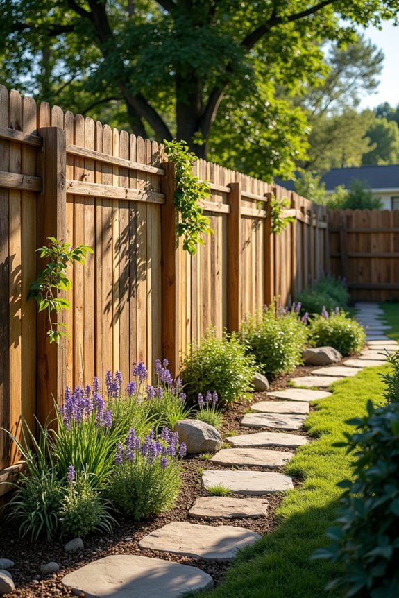 pallet wood fence construction tips