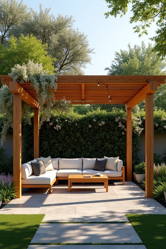 pergola dimensional planning guidelines