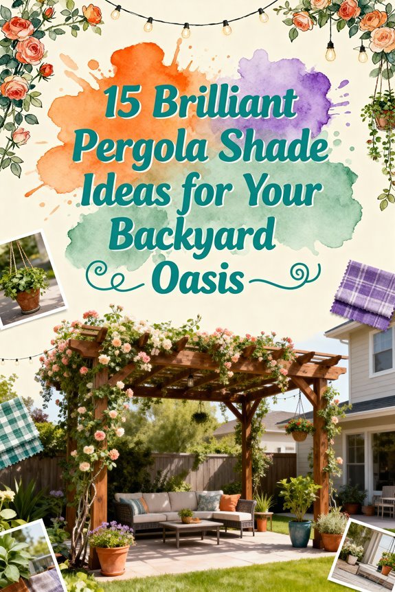 Read more about the article 15 Brilliant Pergola Shade Ideas for Your Backyard Oasis